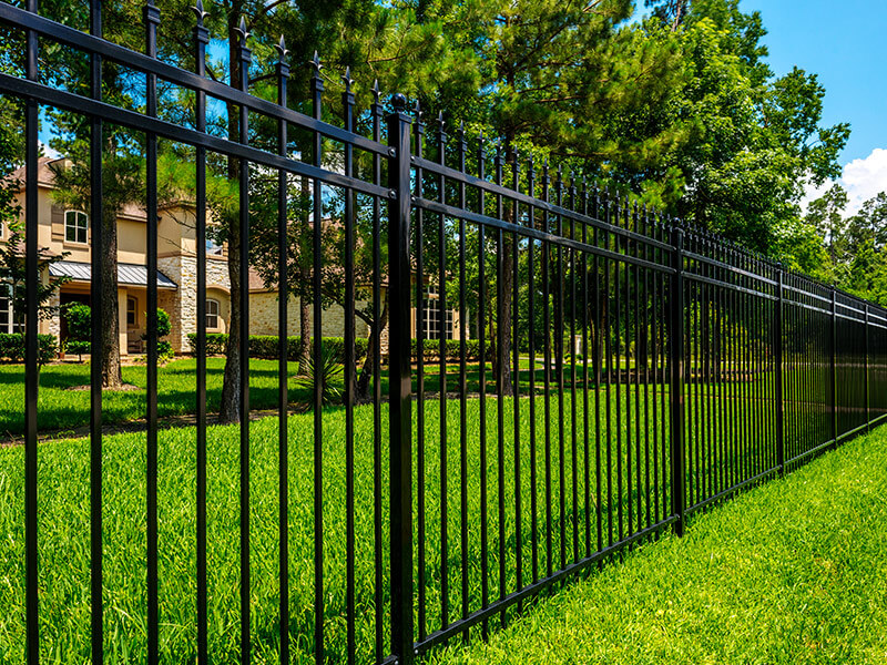 6 ft Iron Fence